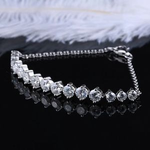 3 carat moissanite bracelet